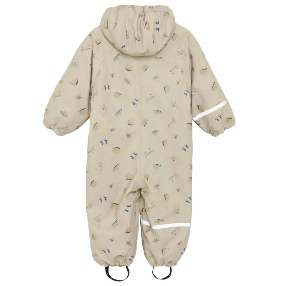 CeLaVi Unisex Regndragt m. fleece - White Pepper