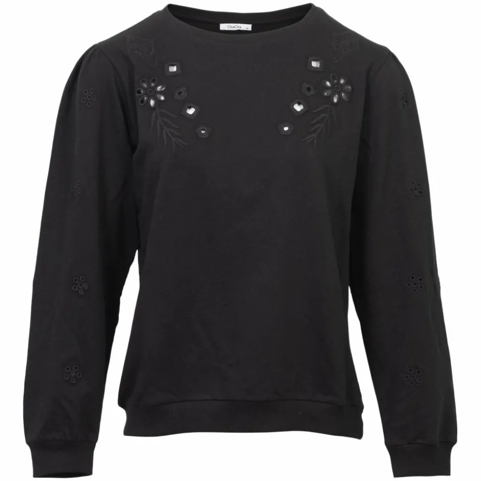 ChaCha Dame Bluse - Black