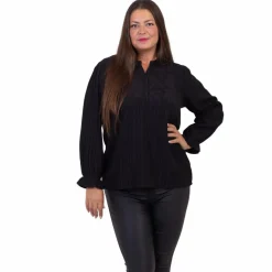 ChaCha Dame Bluse - Black