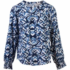 ChaCha Dame Bluse - Blue