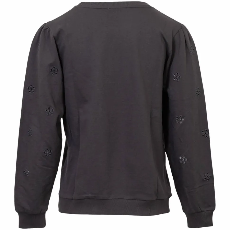 ChaCha Dame Bluse - Dark Grey