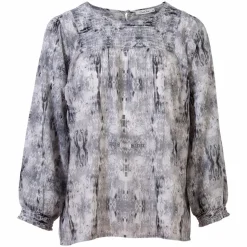 ChaCha Dame Bluse - Grey