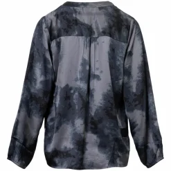 ChaCha Dame Bluse - Grey Combo