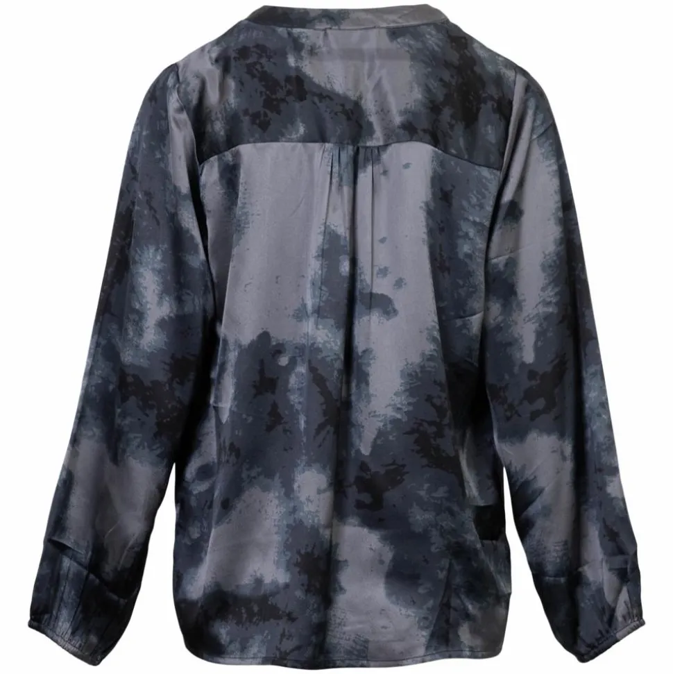 ChaCha Dame Bluse - Grey Combo