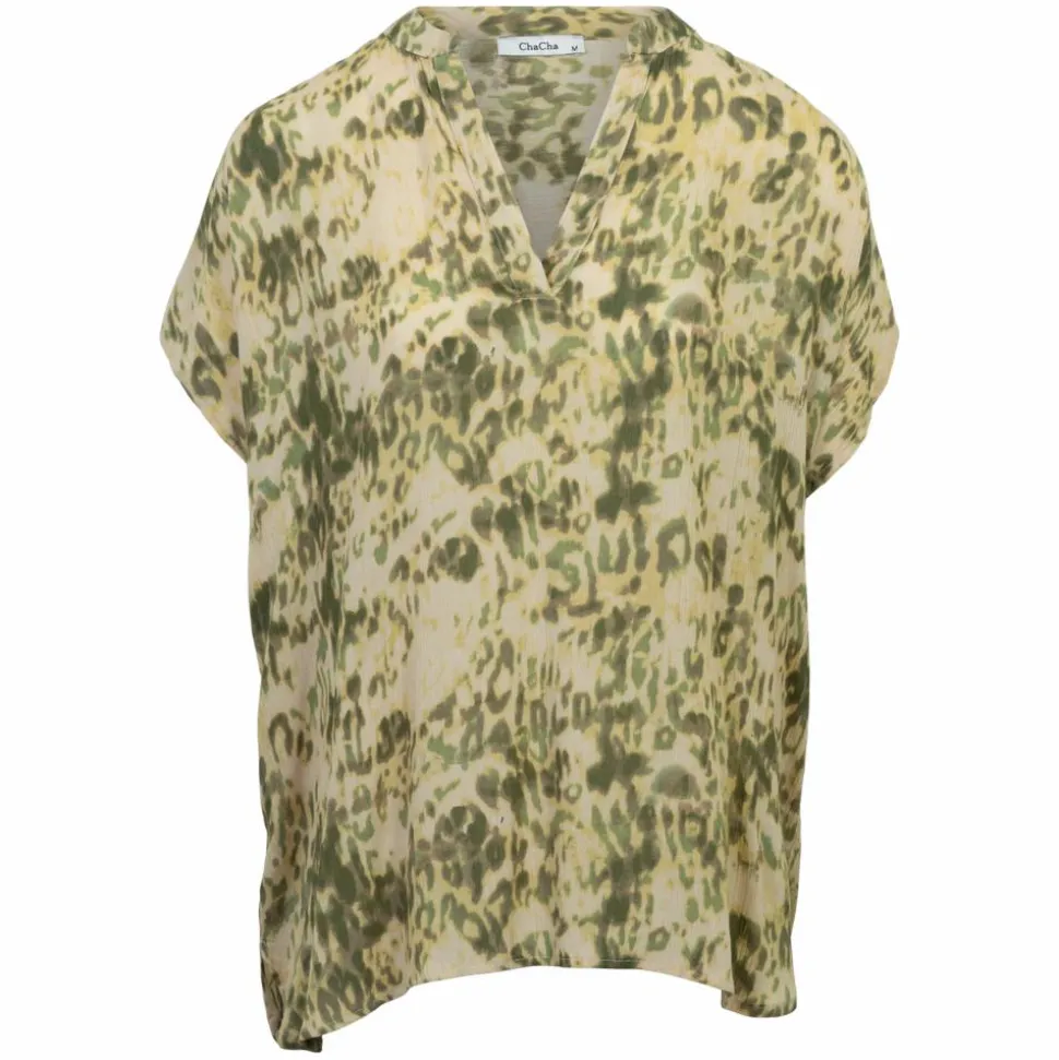 ChaCha Dame Bluse - Khaki