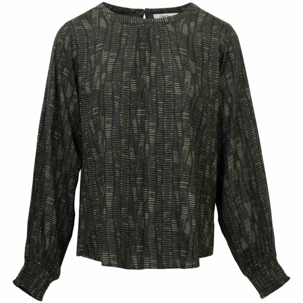 ChaCha Dame Bluse - Khaki