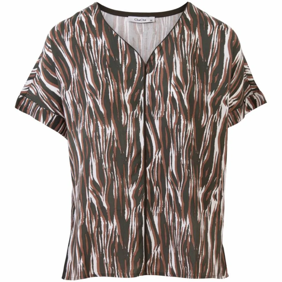 ChaCha Dame Bluse - Khaki