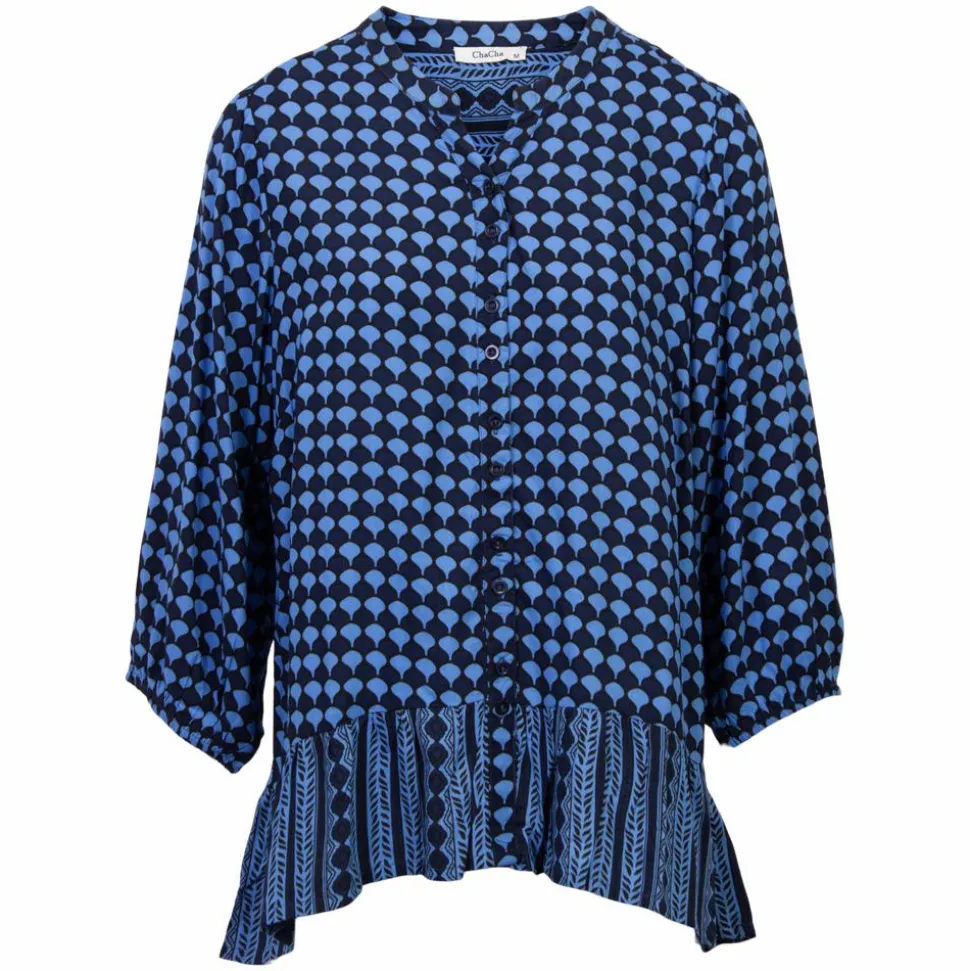 ChaCha Dame Bluse - Navy