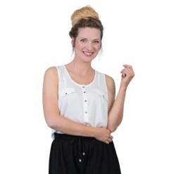ChaCha Dame Top - Solid Creme