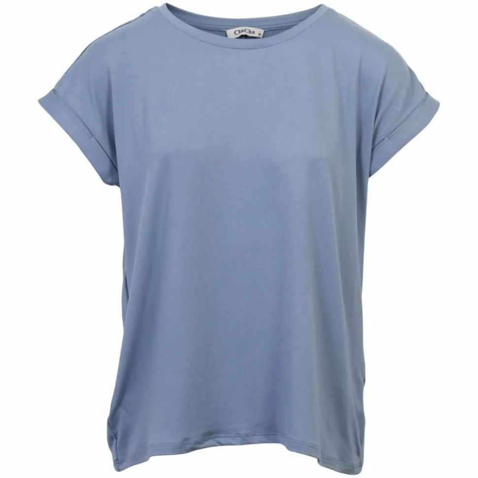 ChaCha Dame T-shirt - Blue Steel