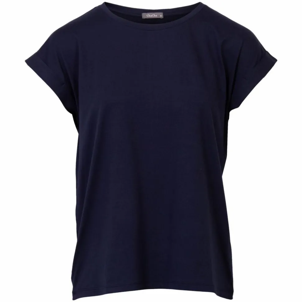 ChaCha Dame T-shirt - Navy