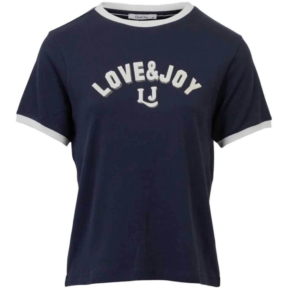 ChaCha Dame T-shirt - Navy
