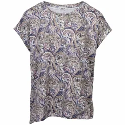 ChaCha Dame T-shirt - Print 55 paisley