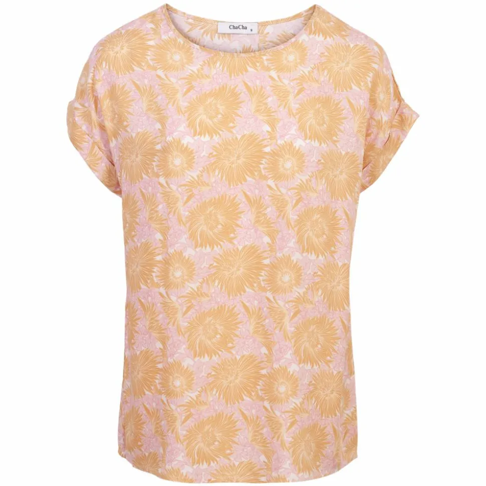 ChaCha Dame T-shirt - Sahara Sun