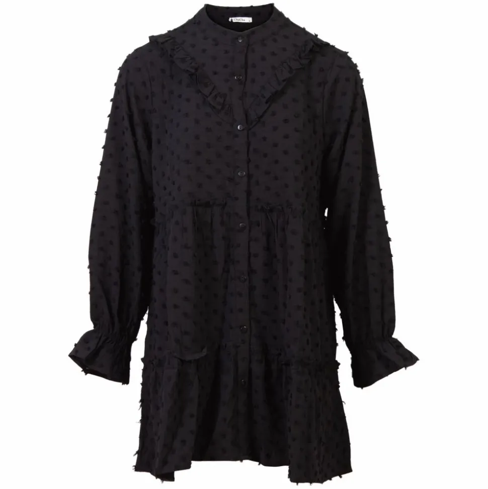 ChaCha Dame Tunika - Black