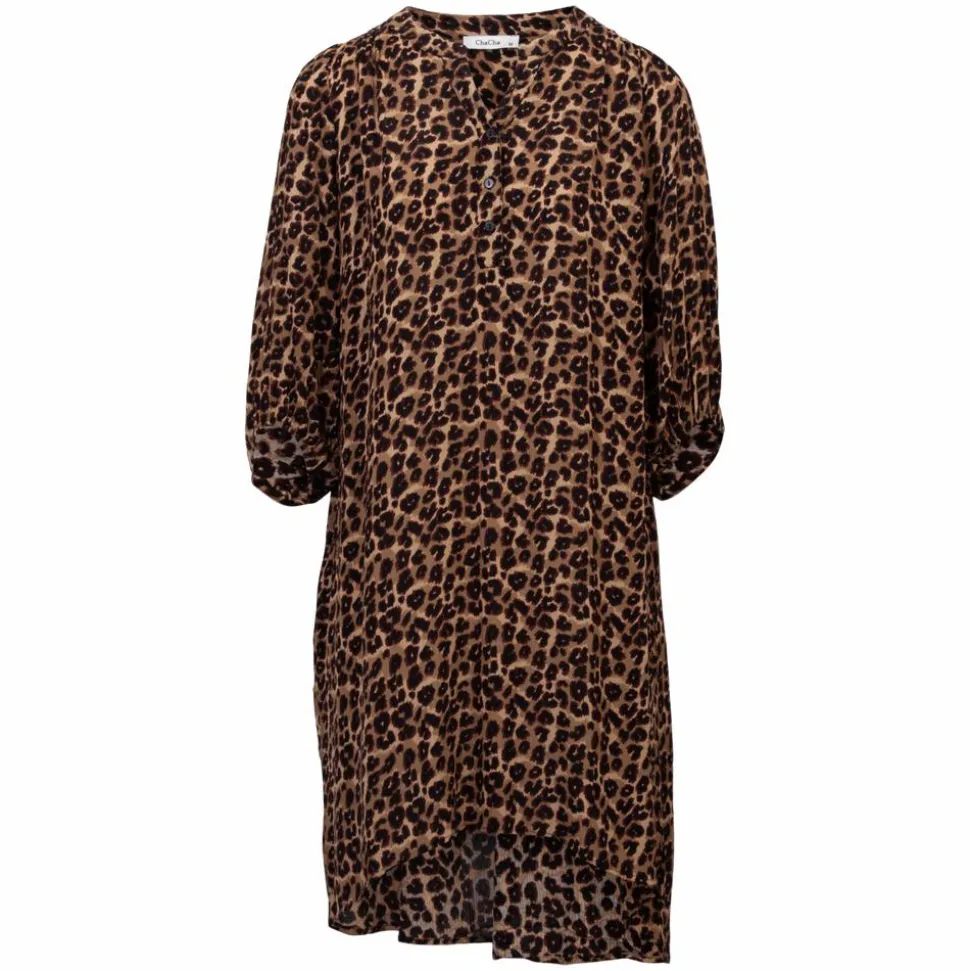 ChaCha Dame Tunika - Brown Animal