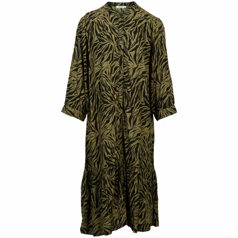 ChaCha Dame Tunika - Print 1 Khaki