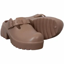 Chunky Dame Clogs - Khaki