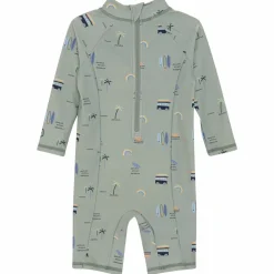 Color Kids Børne Badeheldragt UV 50+ - Iceberg Green