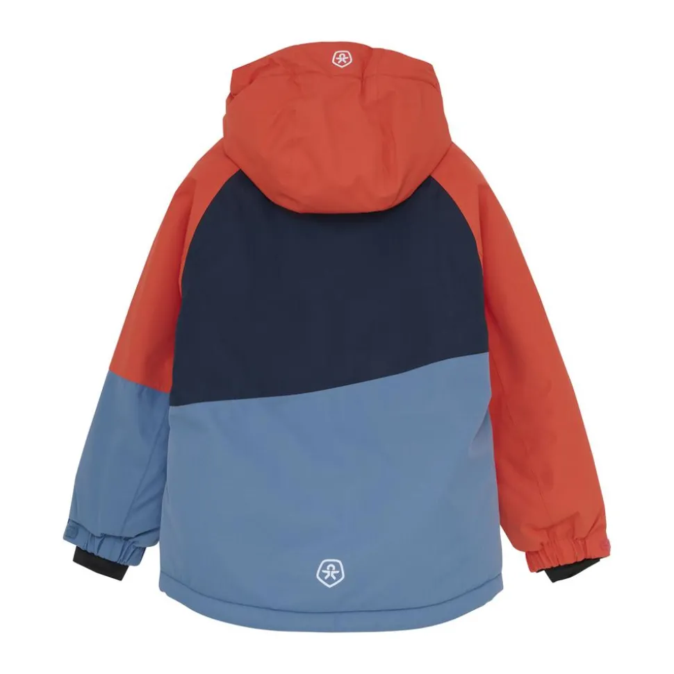 Color Kids Børne Skijakke m. BIONIC-FINISH® ECO coating - Tangerine Tango