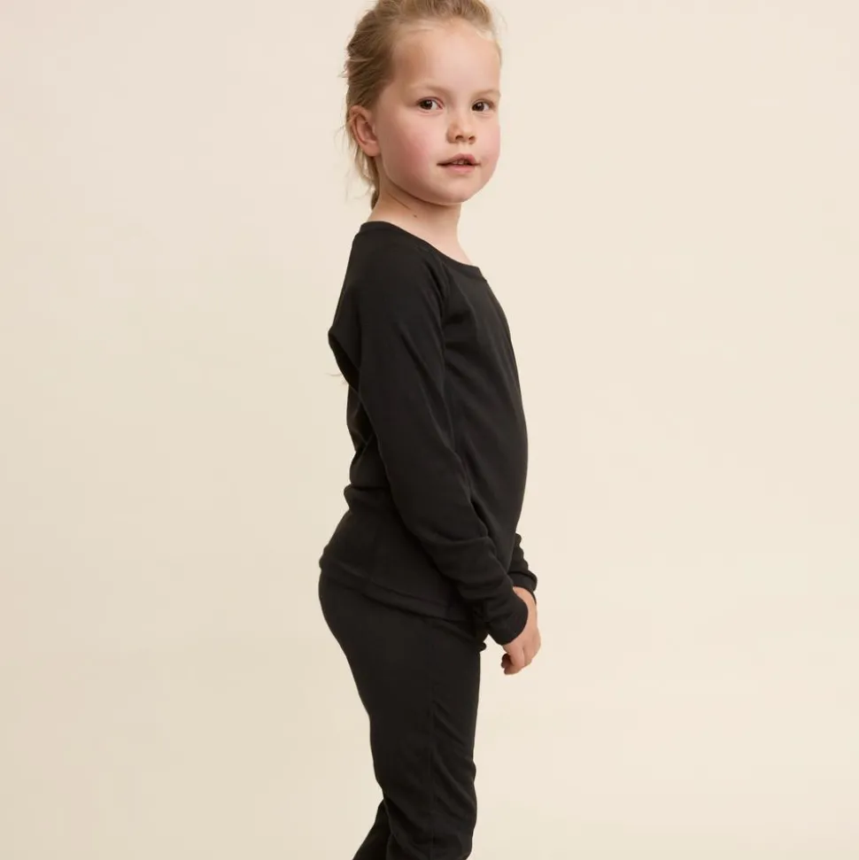 Color Kids Børne Skiundertøj - Black