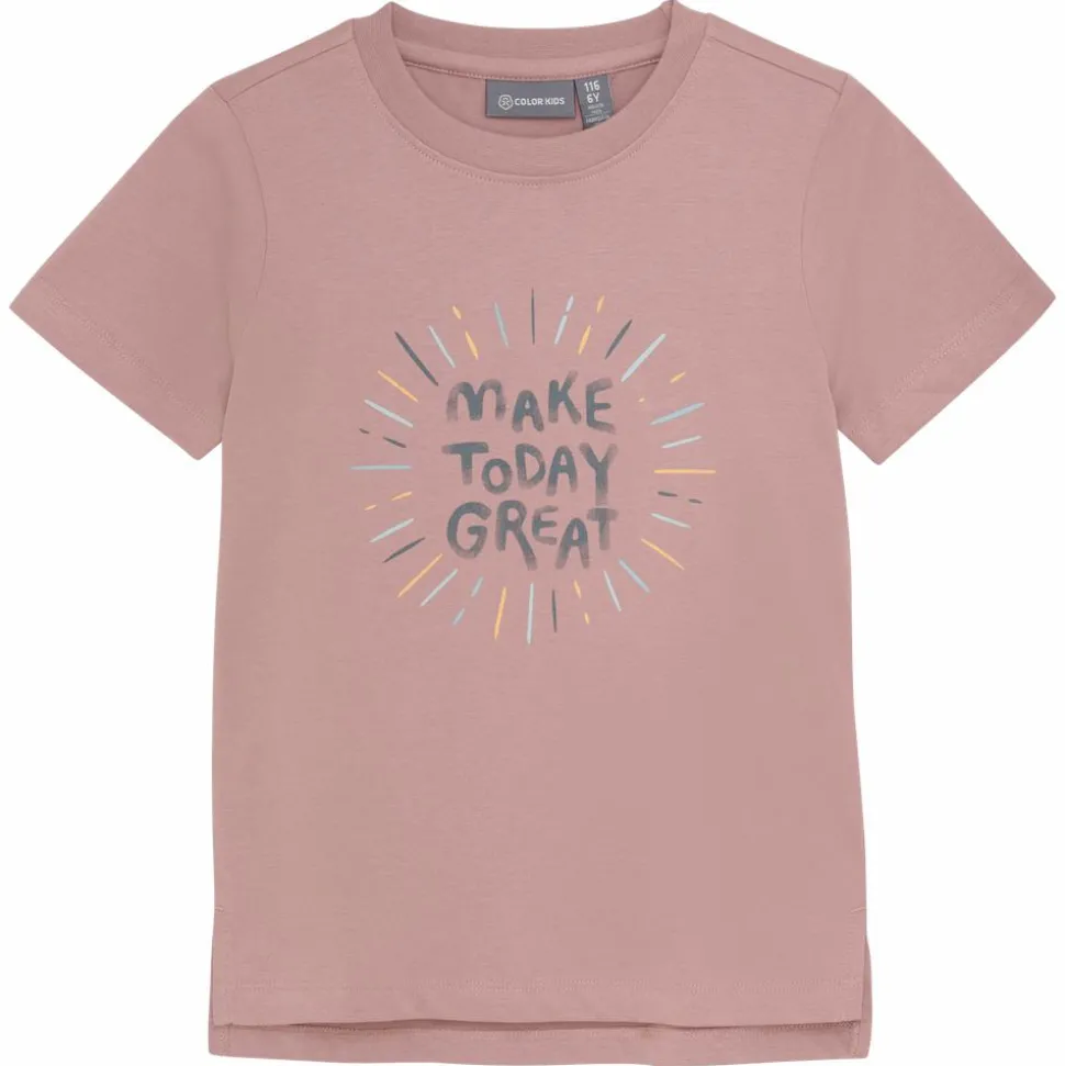 Color Kids Børne T-shirt - Woodrose