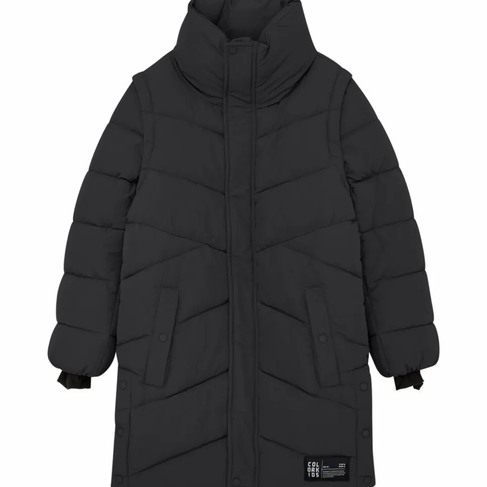 Color Kids Børne Vinterjakke m. BIONIC-FINISH® ECO coating - Phantom