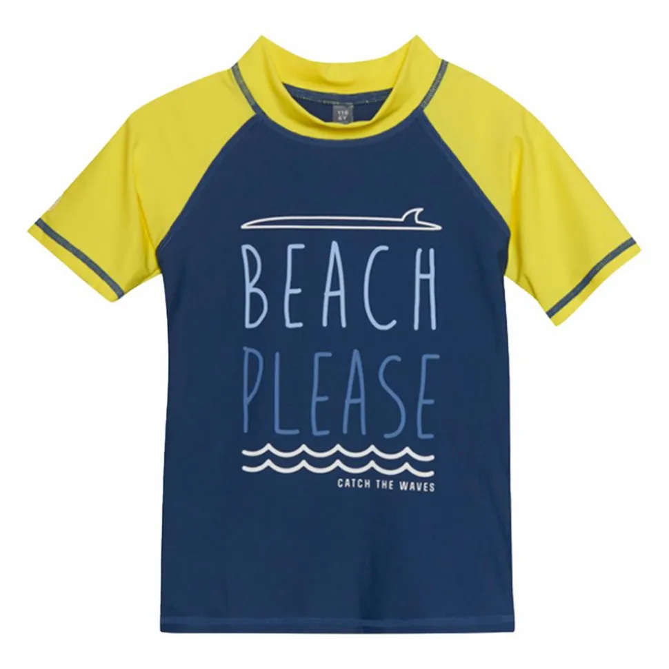 Color Kids Drenge Badebluse - Dark Denim