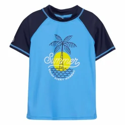 Color Kids Drenge Badebluse - Azure Blue