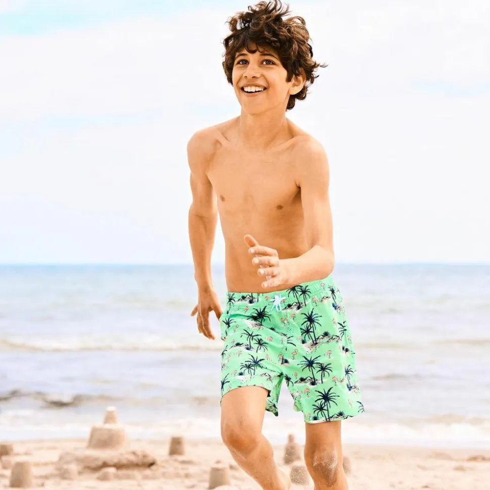 Color Kids Drenge Badebukser - Green Ash