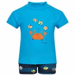 Color Kids Drenge Badeheldragt - Cyan Blue