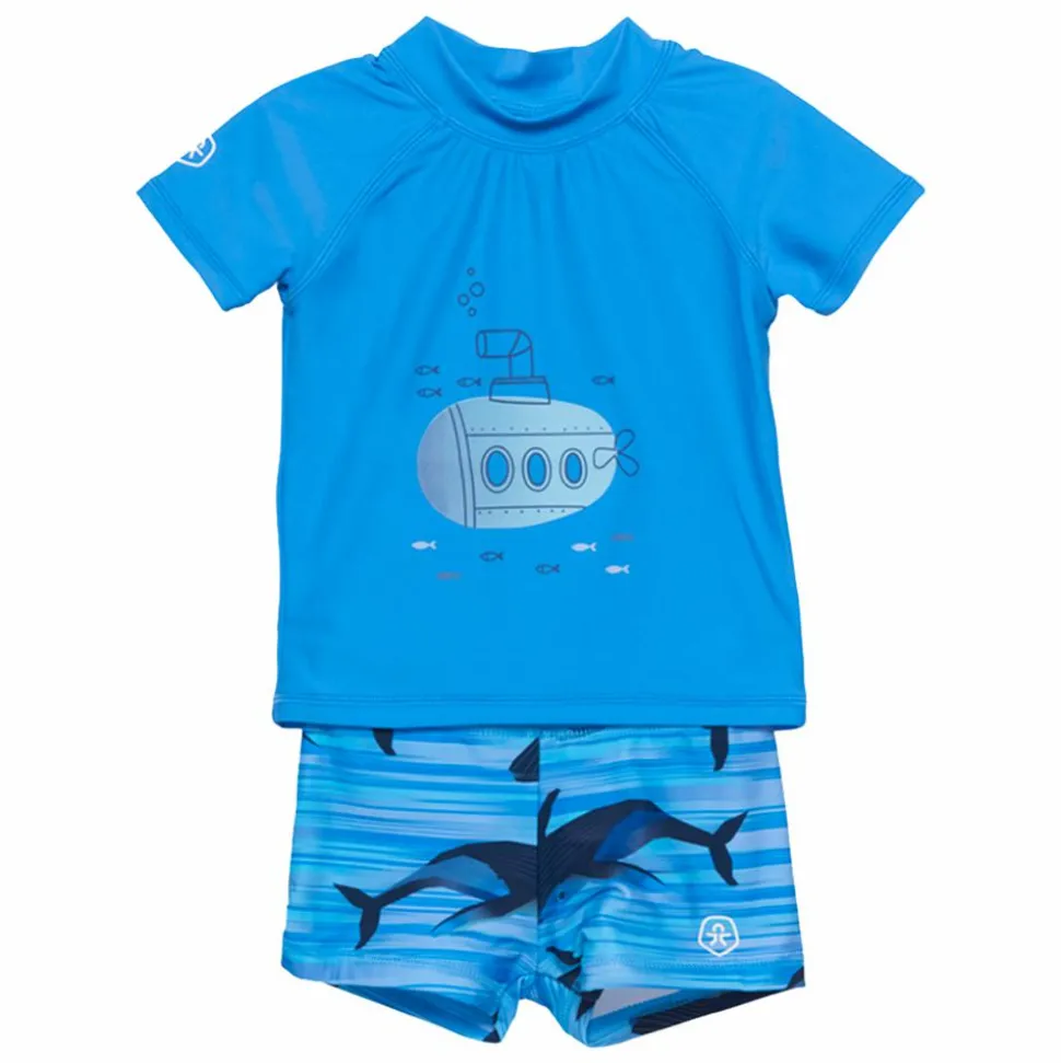 Color Kids Drenge Badesæt - Azure Blue