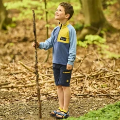 Color Kids Drenge Shorts m. BIONIC-FINISH® ECO coating - Total Eclipse