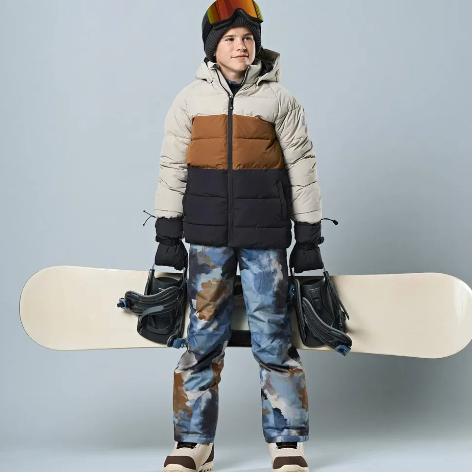 Color Kids Drenge Skijakke m. BIONIC-FINISH® ECO coating - Pure Cashmere