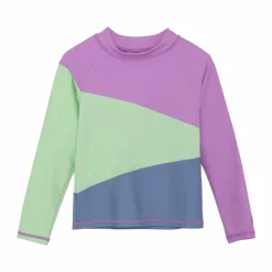 Color Kids Pige Badebluse UV 50+ - Iris Orchid