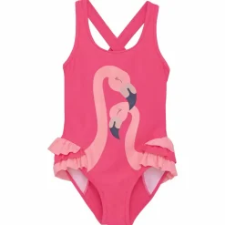 Color Kids Pige Badedragt - Knockout Pink