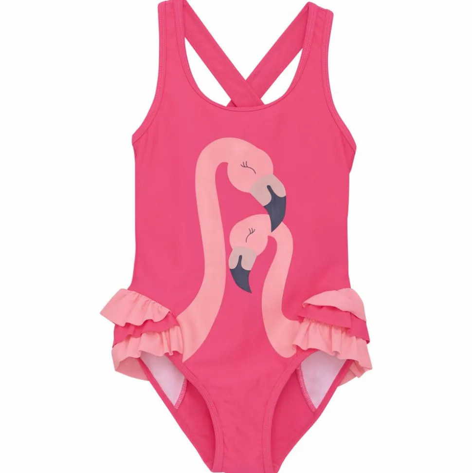 Color Kids Pige Badedragt - Knockout Pink