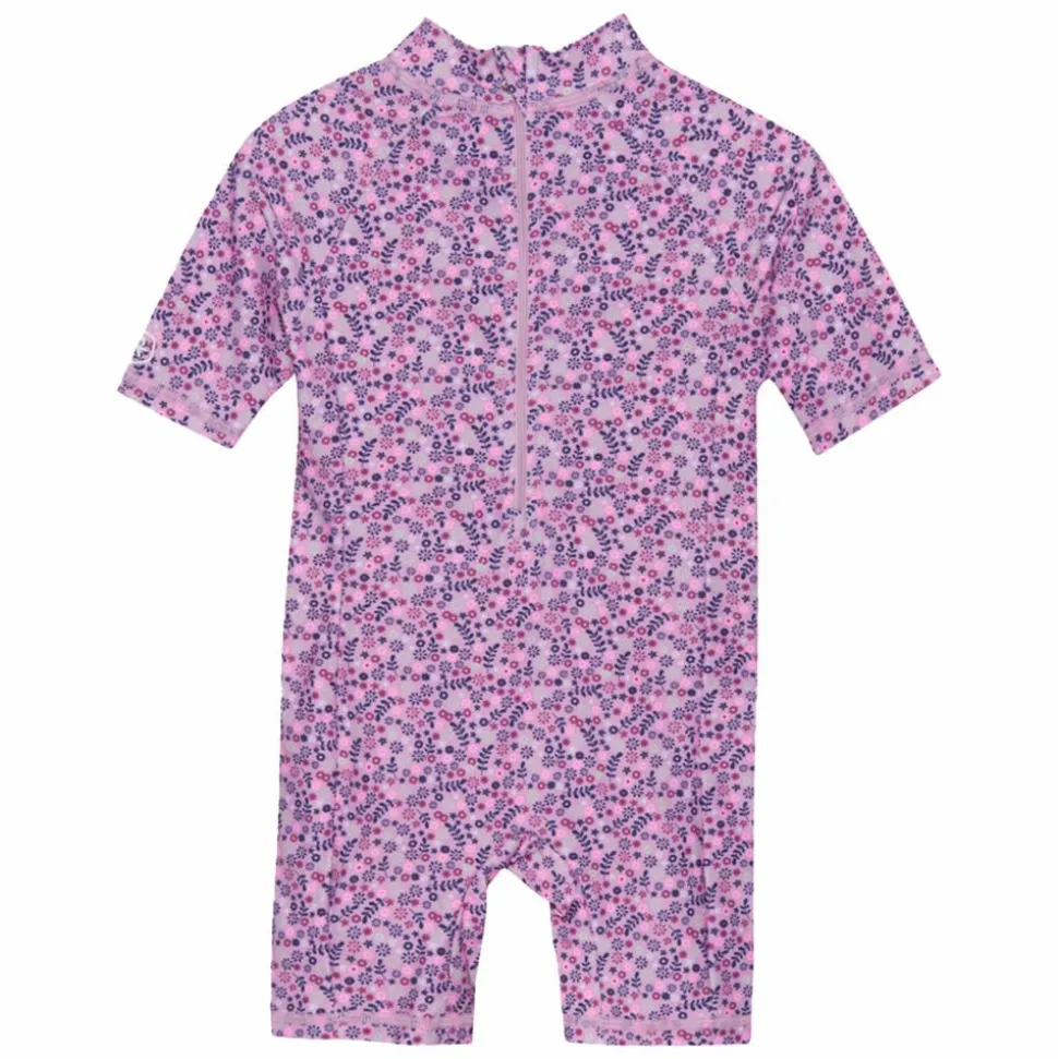 Color Kids Pige Badeheldragt - Lavender Mist