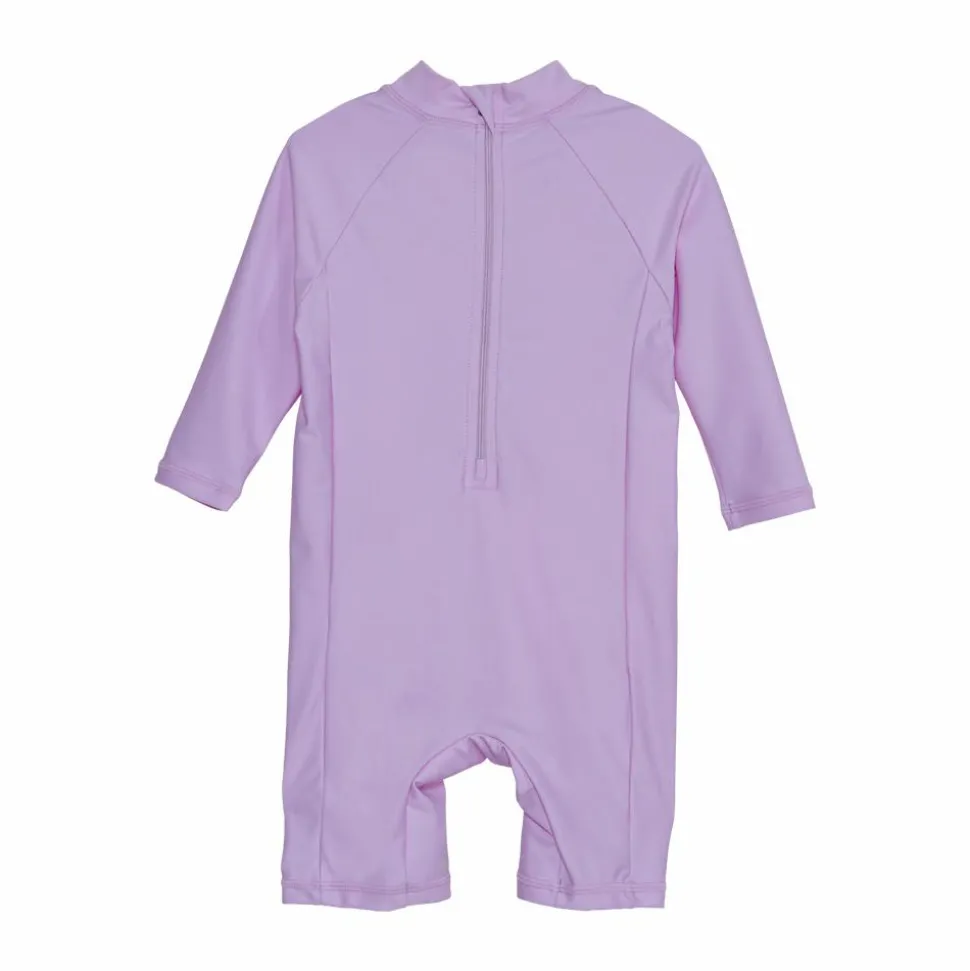 Color Kids Pige Badeheldragt - Lavender Mist