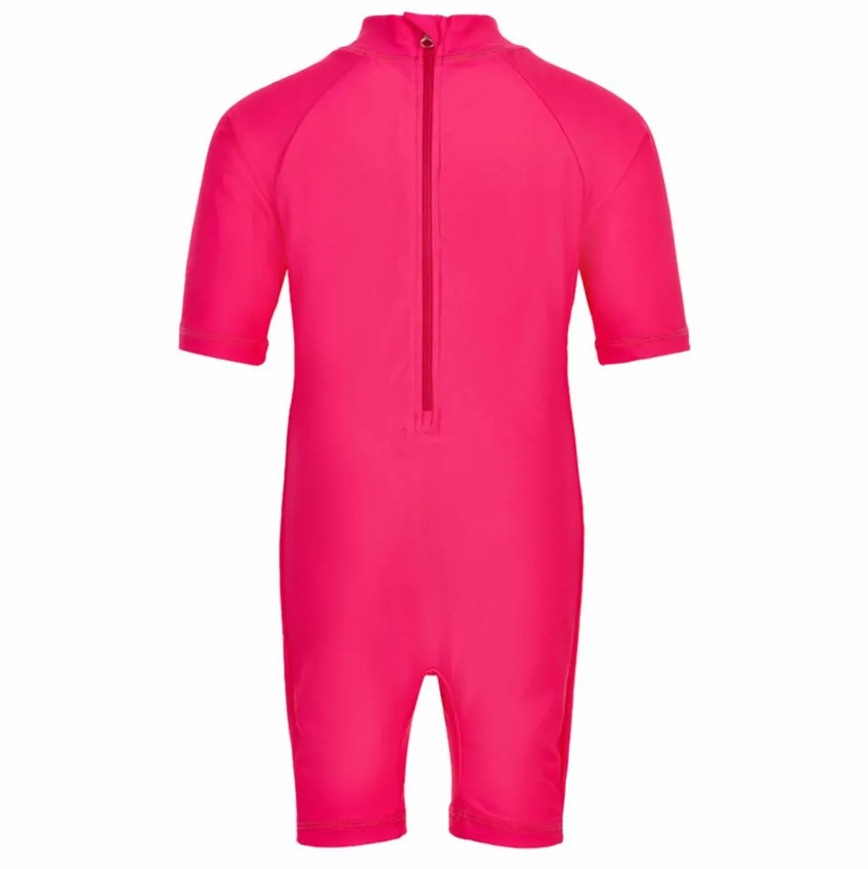 Color Kids Pige Badeheldragt - Pink Yarrow