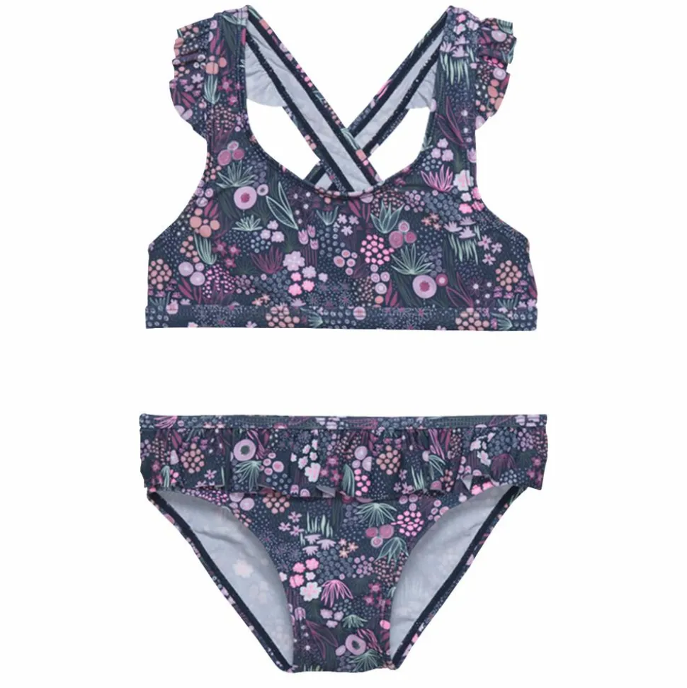 Color Kids Pige Bikini - Dark Denim