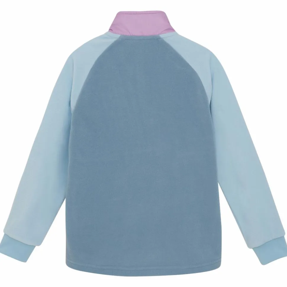 Color Kids Pige Fleecejakke - Faded Denim