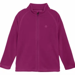 Color Kids Pige Fleecejakke - Festival Fuchsia