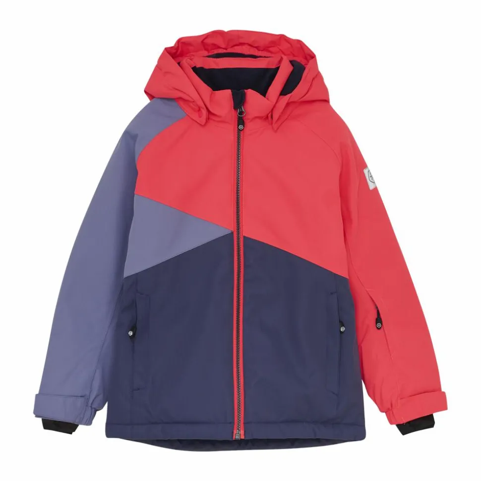Color Kids Pige Skijakke m. BIONIC-FINISH® ECO coating - Diva Pink