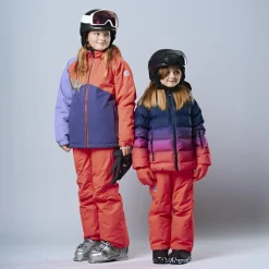Color Kids Pige Skijakke m. BIONIC-FINISH® ECO coating - Diva Pink