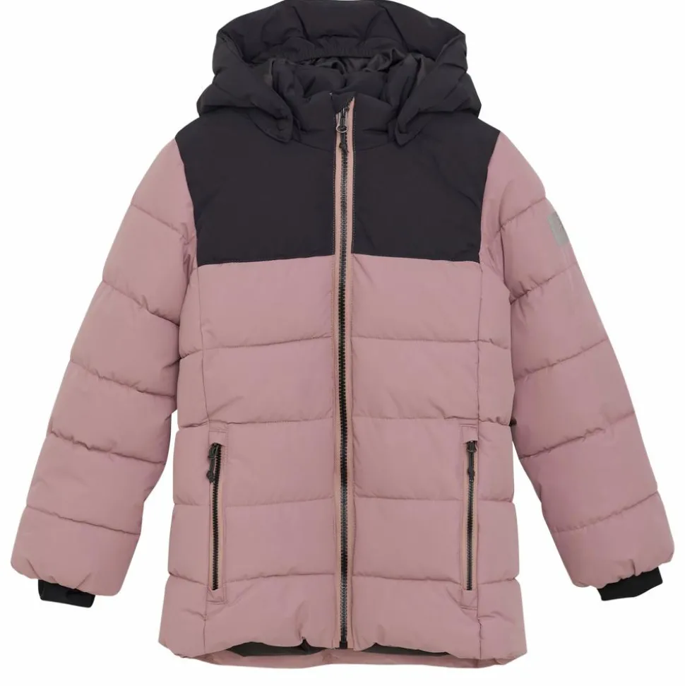 Color Kids Pige Vinterjakke - Woodrose