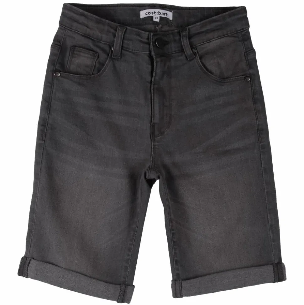 Cost:bart Drenge Shorts - Light Grey Denim Wash