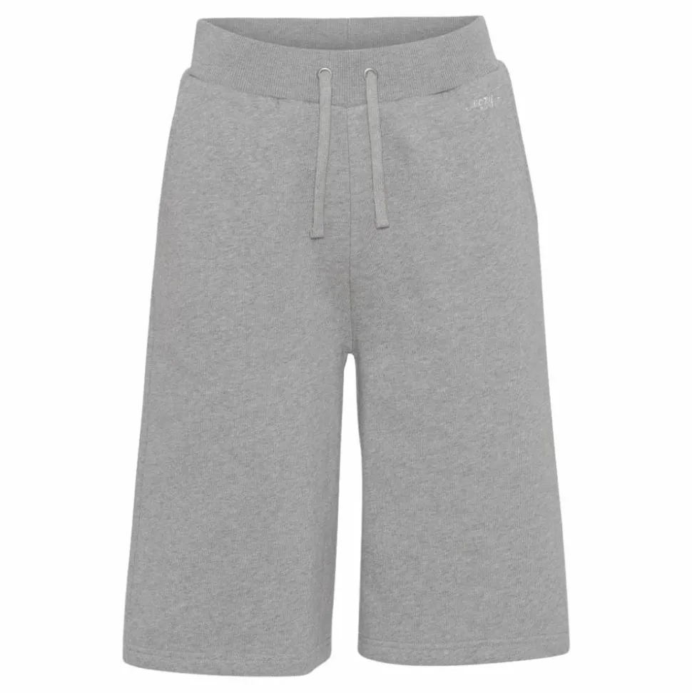 Cozy By JZ Dame Shorts i økologisk bomuld - Grey Melange