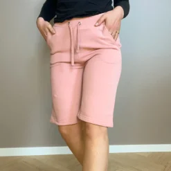 Cozy By JZ Dame Shorts i økologisk bomuld - Rose