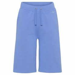 Cozy By JZ Dame Shorts i økologisk bomuld - Provence Blue